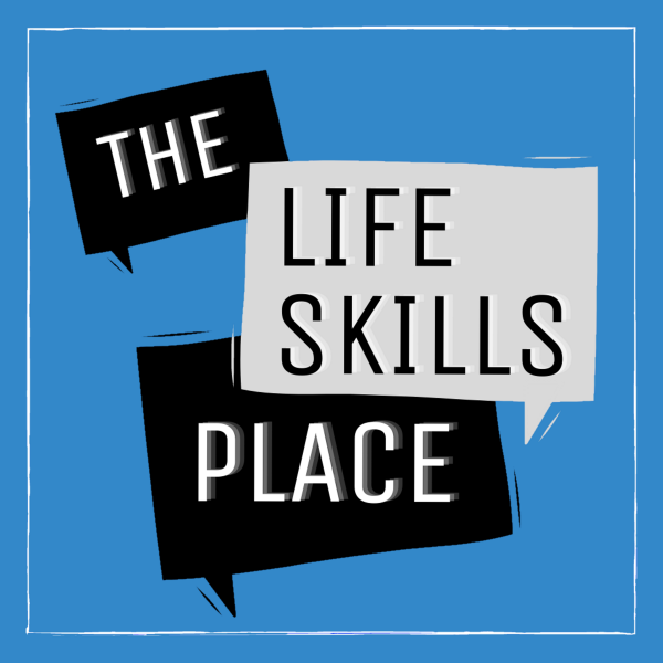 Life Sills Place logo blue speech bubbles